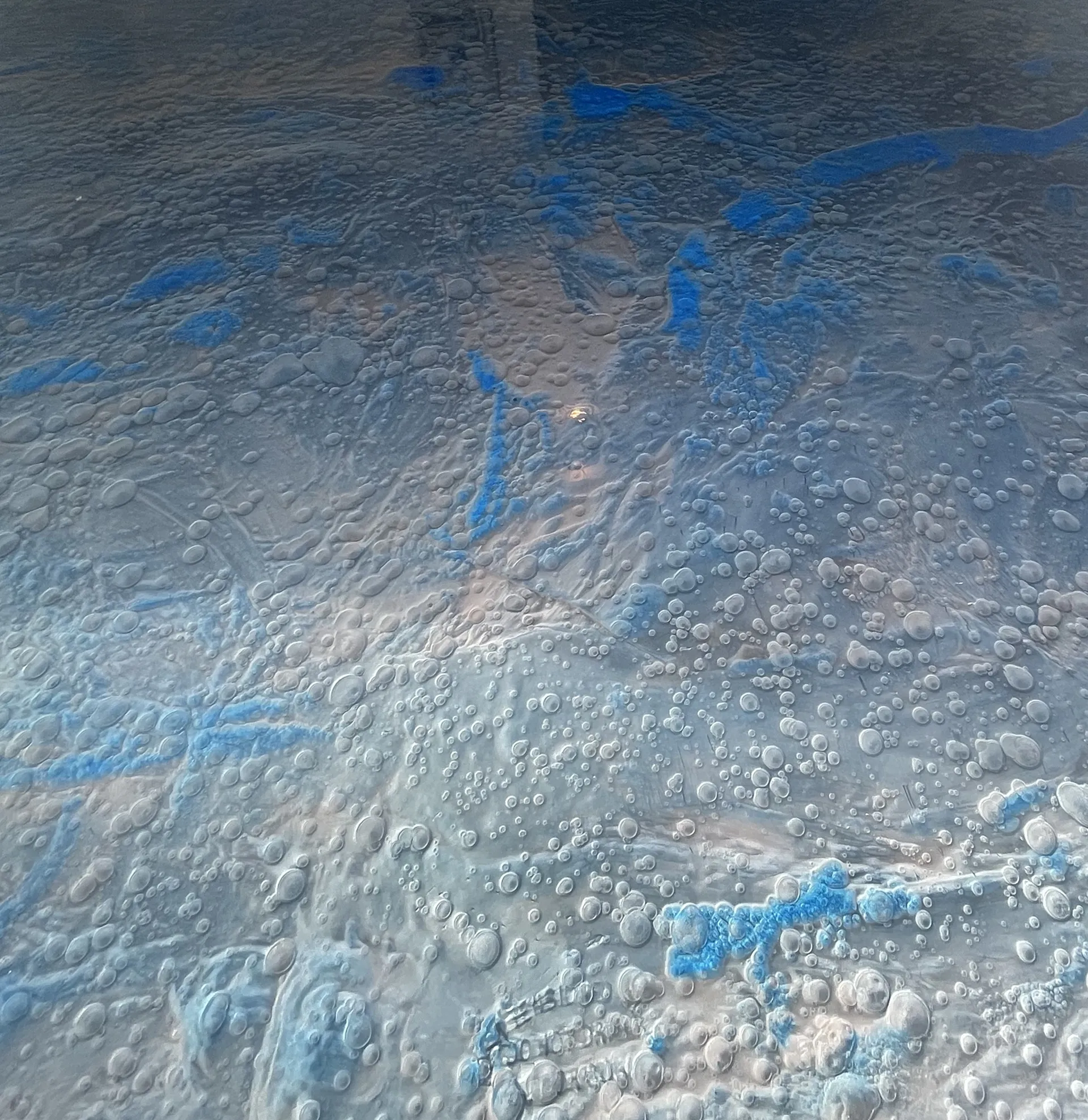 metallic epoxy color chrome