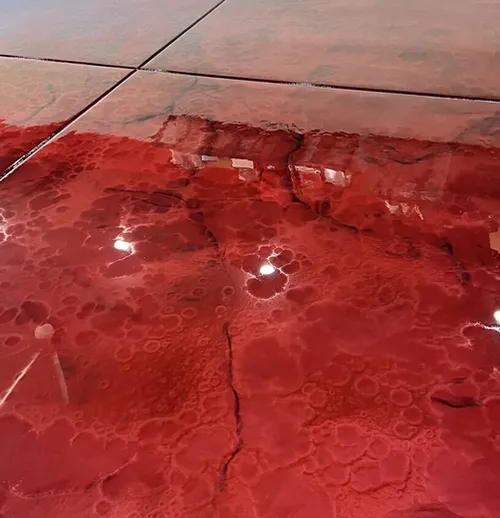 metallic epoxy color chrome